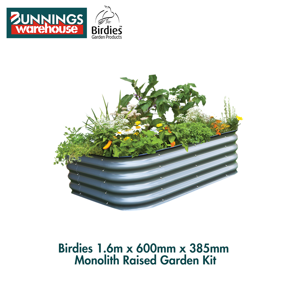 Bunnings Birdies 3321770 1.6m x 600mm x 385mm Monolith 6 In 1 Raised