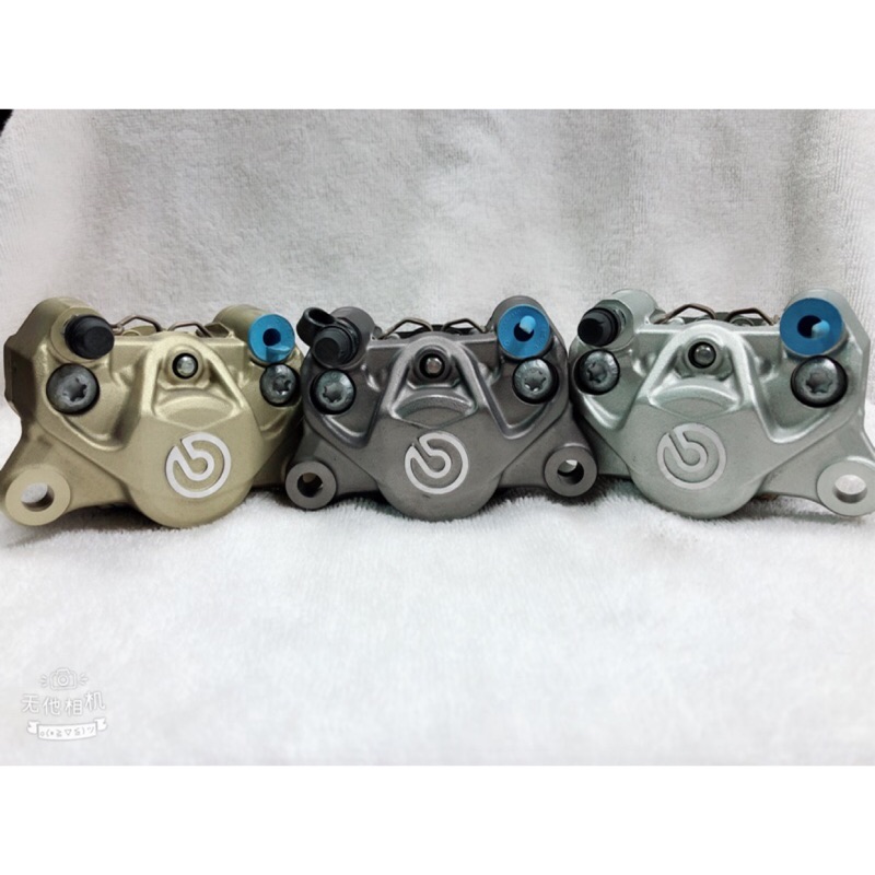 BREMBO Pair Two Big Crab Calipers Rear Card Hole Distance 84m/m Piston