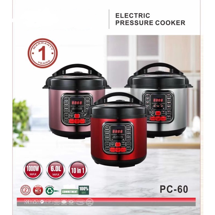 Dessini 2023 Pressure Cooker 6 Litre new model Shopee Malaysia