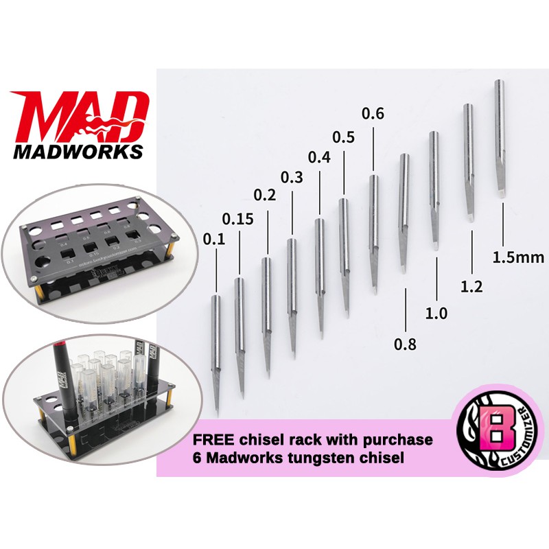 Madworks Tungsten Chisel Shopee Malaysia