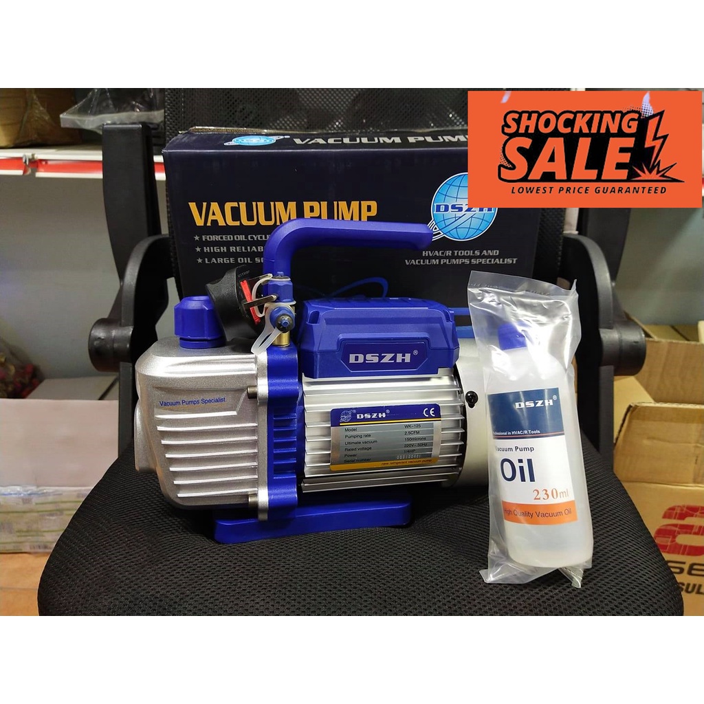 ⚡️SHOCKING SALE⚡️ 100 ORIGINAL DSZH VACUUM PUMPS WK125 SINGLE STAGE 3