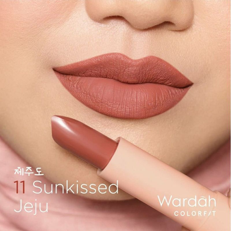 Wardah Colorfit Ultralight Matte Lipstick Halal Cosmetics Original