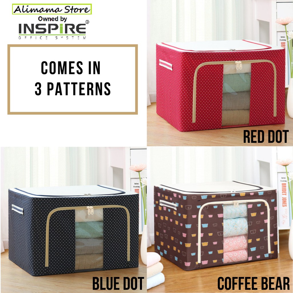 Oxford Cloth Storage Box Large Storage Box Foldable Storage Box Steel