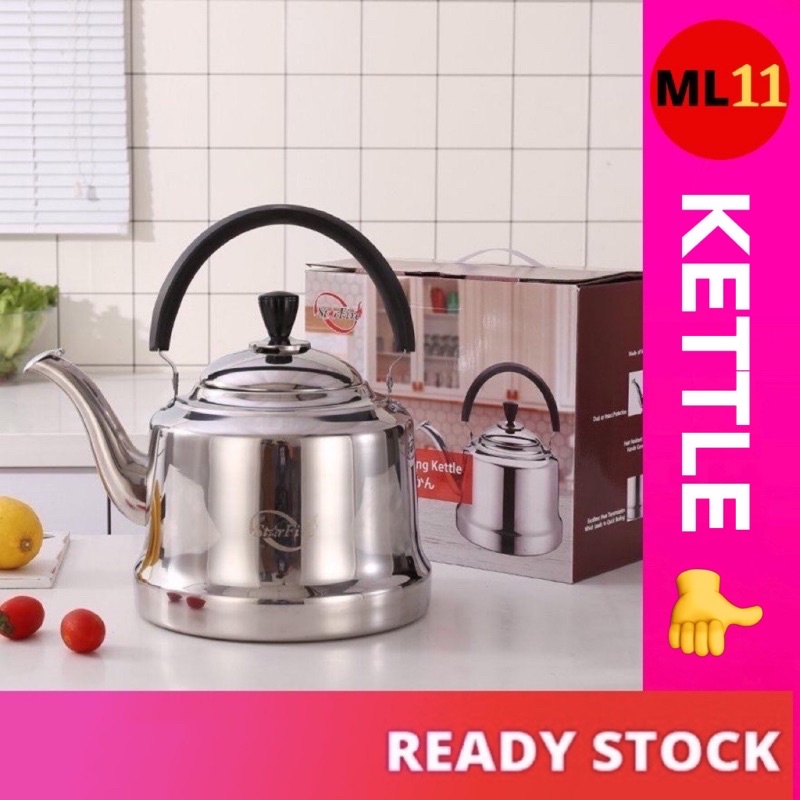 High Quality Whistling Kettle Stainless Steel Induction Stove Boiling