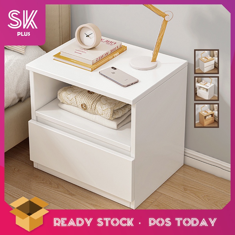 SKPLUS Single Drawers Bedside Table Simple Modern Small Storage Rental