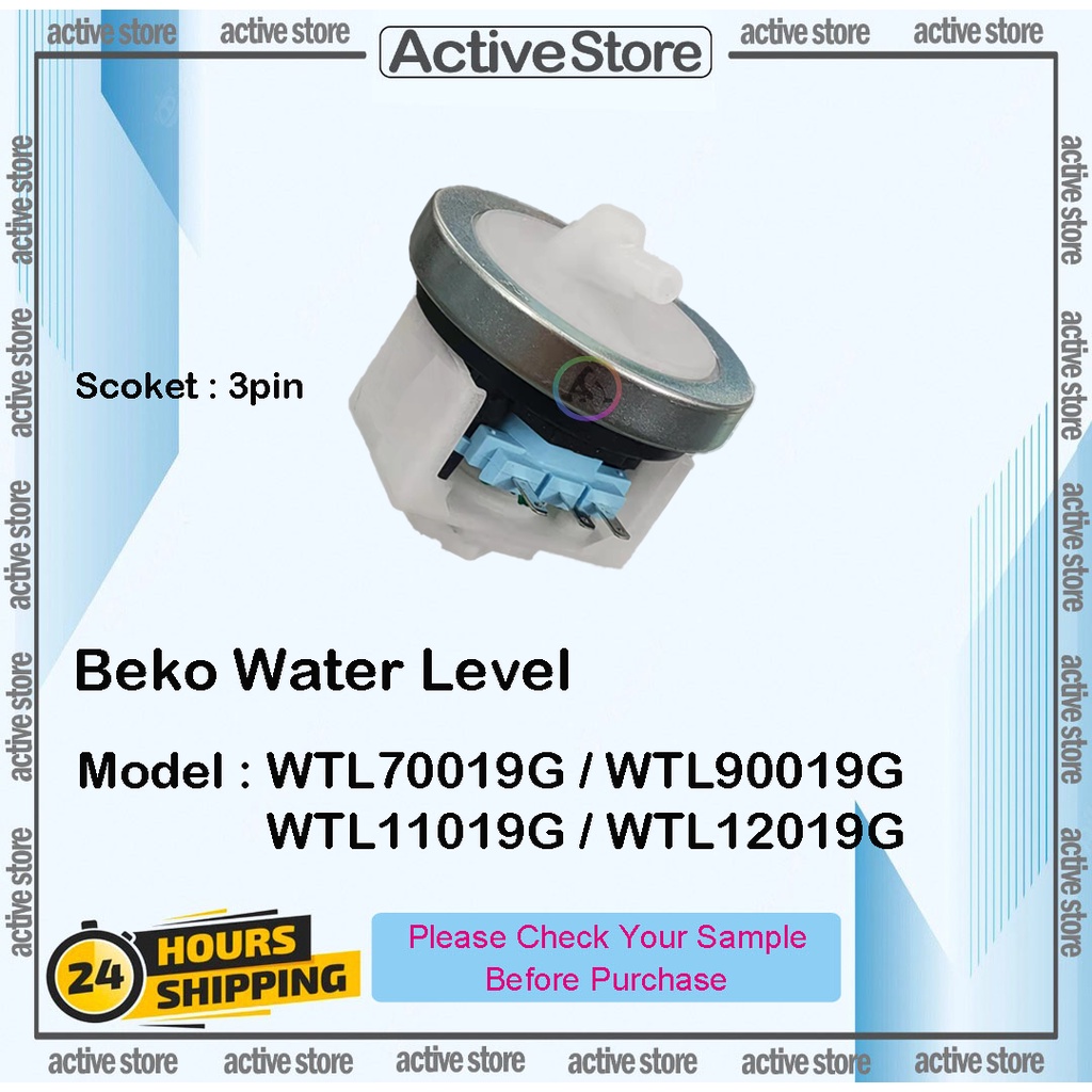 Beko Washing Machine Water Level Pressure Sensor / Water Level Sensor
