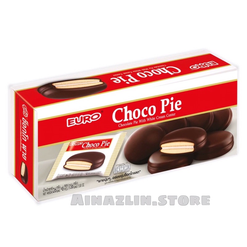 Euro Choco Pie Halal Thailand 12pcs ( Readystock ) Shopee Malaysia