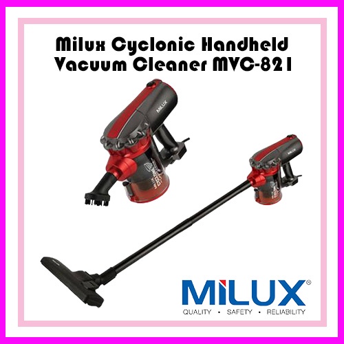 MILUX CYCLONIC HANDHELD VACUUM CLEANER MVC821 Shopee Malaysia