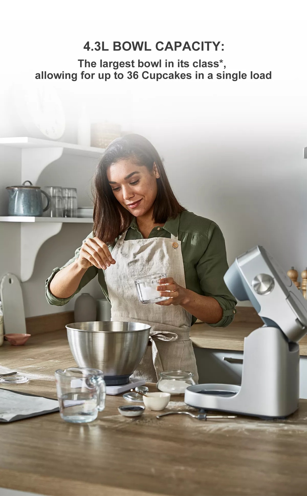 Kenwood Prospero Plus Kitchen Machine KHC29.J0SI Stand Mixer Food