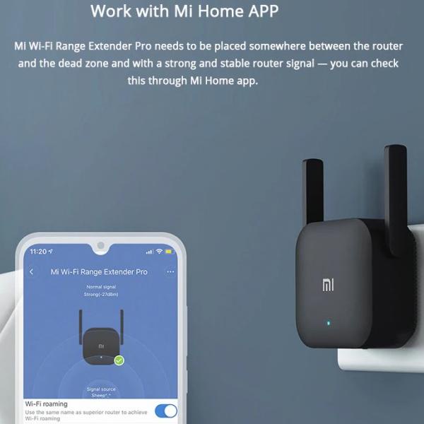 Xiaomi MI WIFI EXTENDER PRO REPEATER SIGNAL AMPLIFIER GLOBAL VERSION