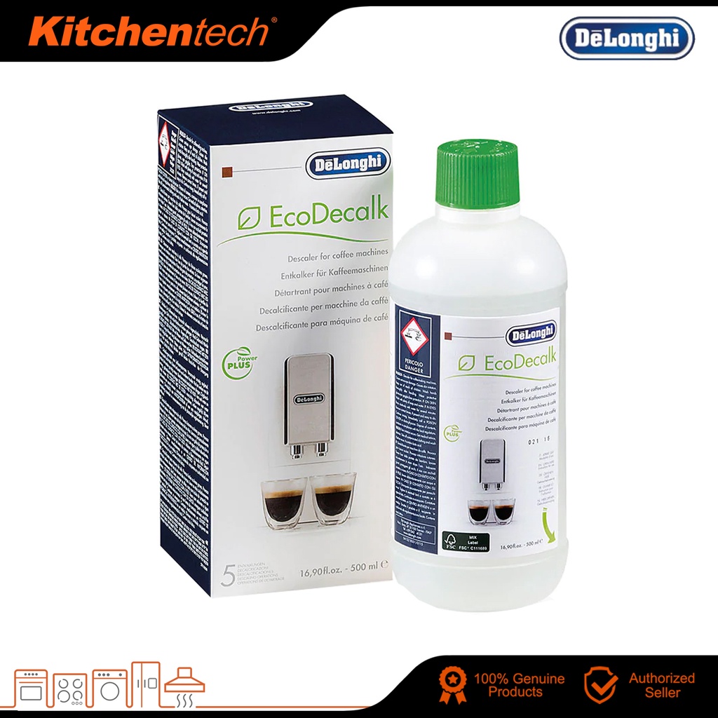 Delonghi EcoDecalk Coffee Machine Descaler 500ml DLSC500 Shopee Malaysia
