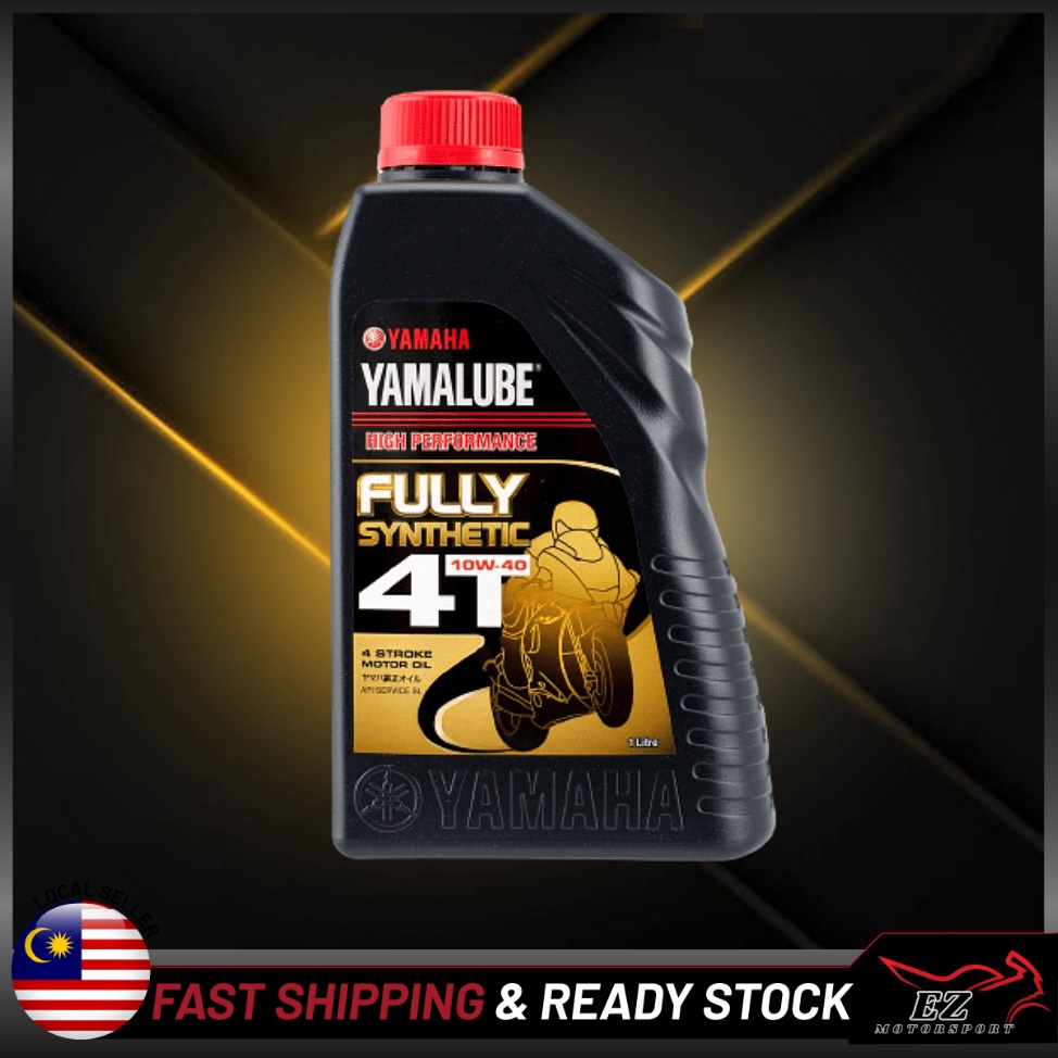 Yamaha Yamalube Fully 10w40 Fully Engine Oil Minyak Hitam 1L / 1 Liter