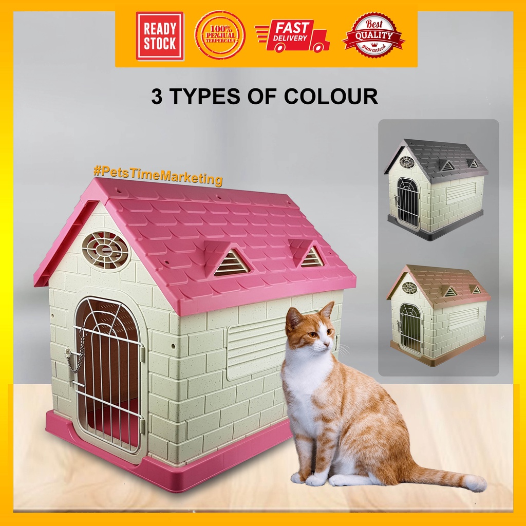 Pet House / Cat Cage 2 Feet / Rumah Kucing /Rumah Anjing / Rumah Arnab