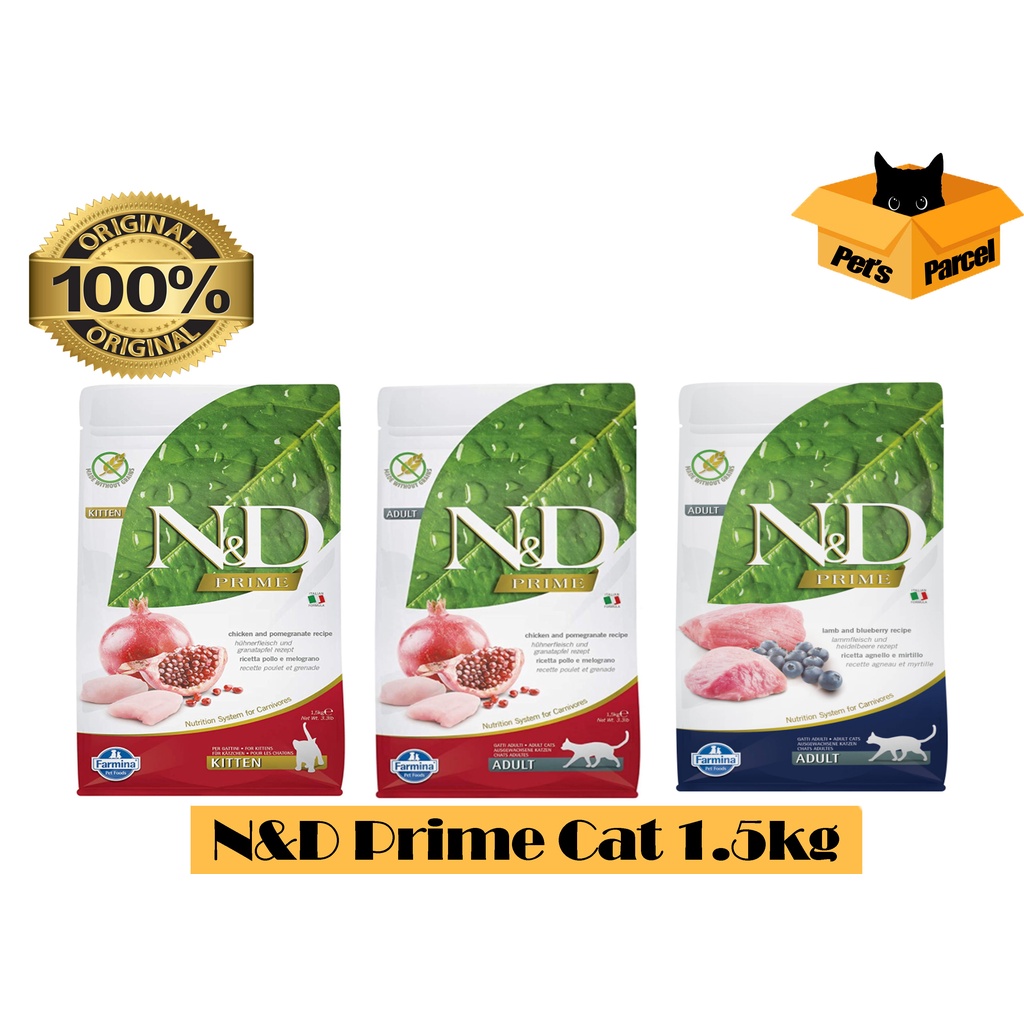 Farmina N&D Cat Food Prime 1.5kg (Grain Free) Shopee Malaysia
