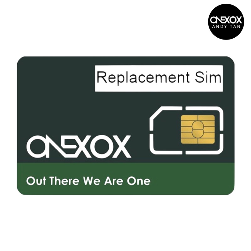 Onexox/XOX Sim Card Replacement Shopee Malaysia