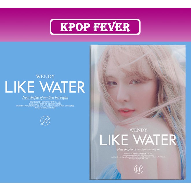RED VELVET WENDY LIKE WATER [ Photobook ver. ] 1st MINI ALBUM CD