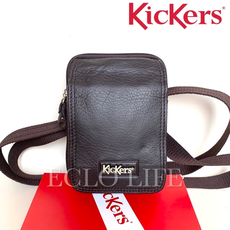 Kickers Sling Bag Pouch Bag Genuine Leather 100 Original [89691 I 89692[ Shopee Malaysia