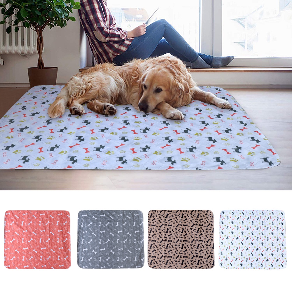 Washable Pet Pee Pad Training Mat Cat Dog Wee Wee Diaper Reusable