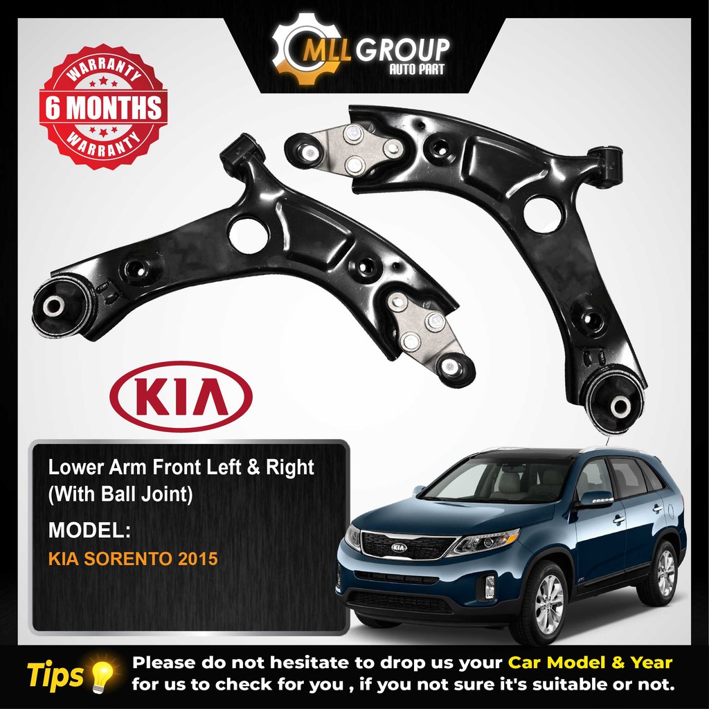 (MLL) KIA SORENTO 2015 LOWER ARM FRONT LEFT & RIGHT (WITH BALL JOINT