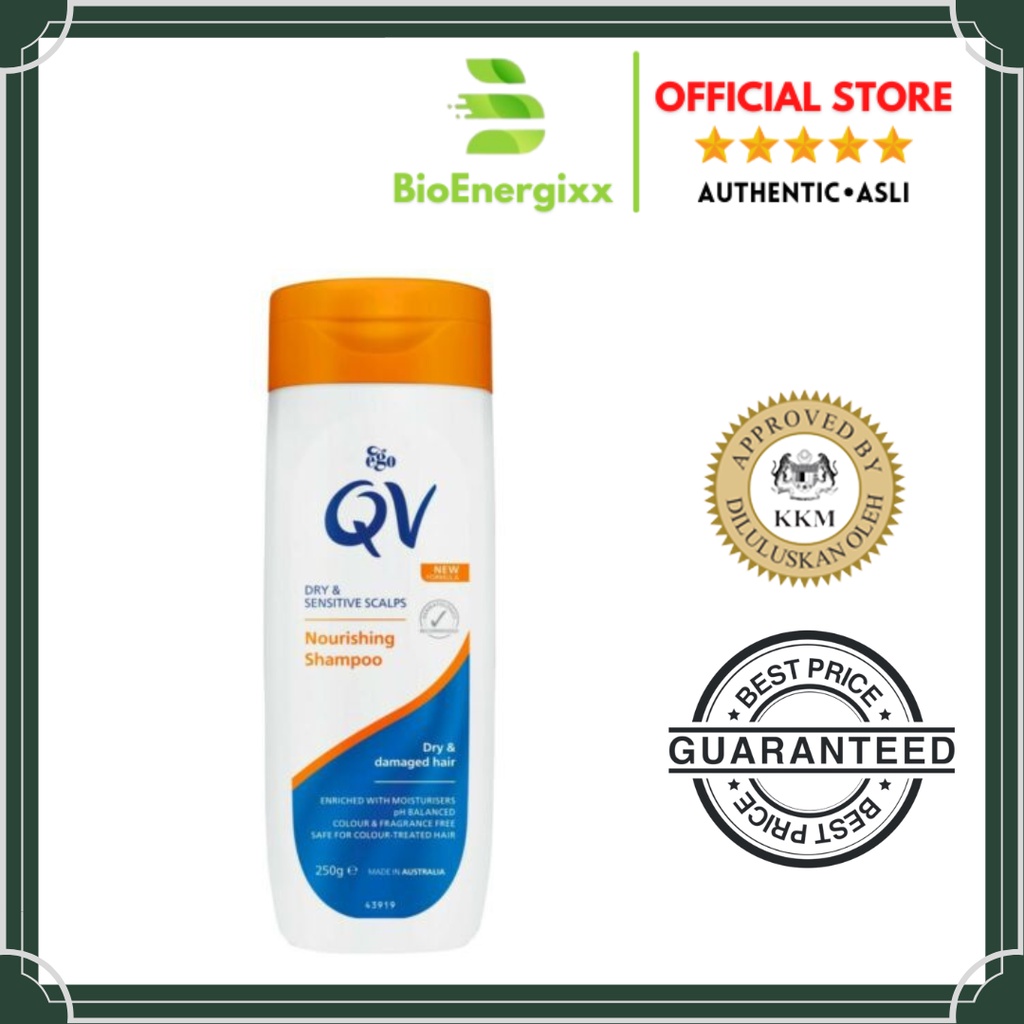 Ego QV Nourishing Shampoo Dry & Sensitive Scalps 250g Shopee Malaysia