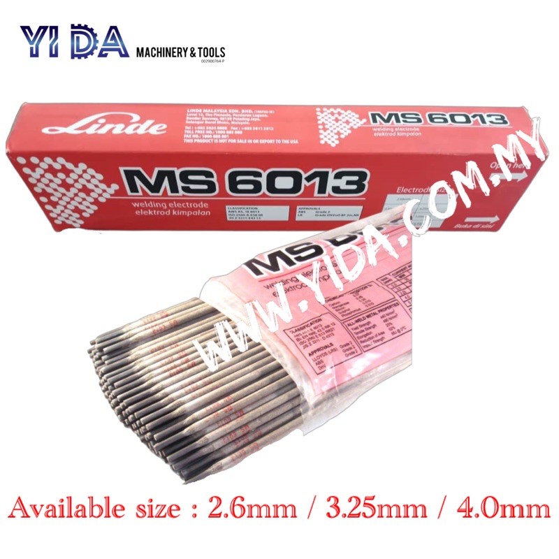 Linde Mox Kobelco MS6013 Electrode Rod Welding Rod 1 Kg ( 2.6mm 3