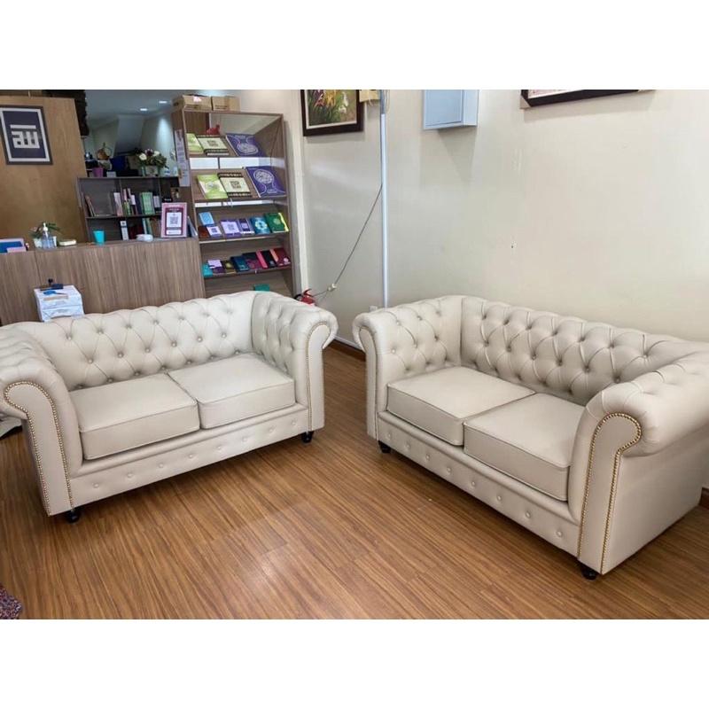 CHESTERFIELD ALBERT SOFA CHESTERFIELD MURAH SOFA DIRECT KILANG Shopee