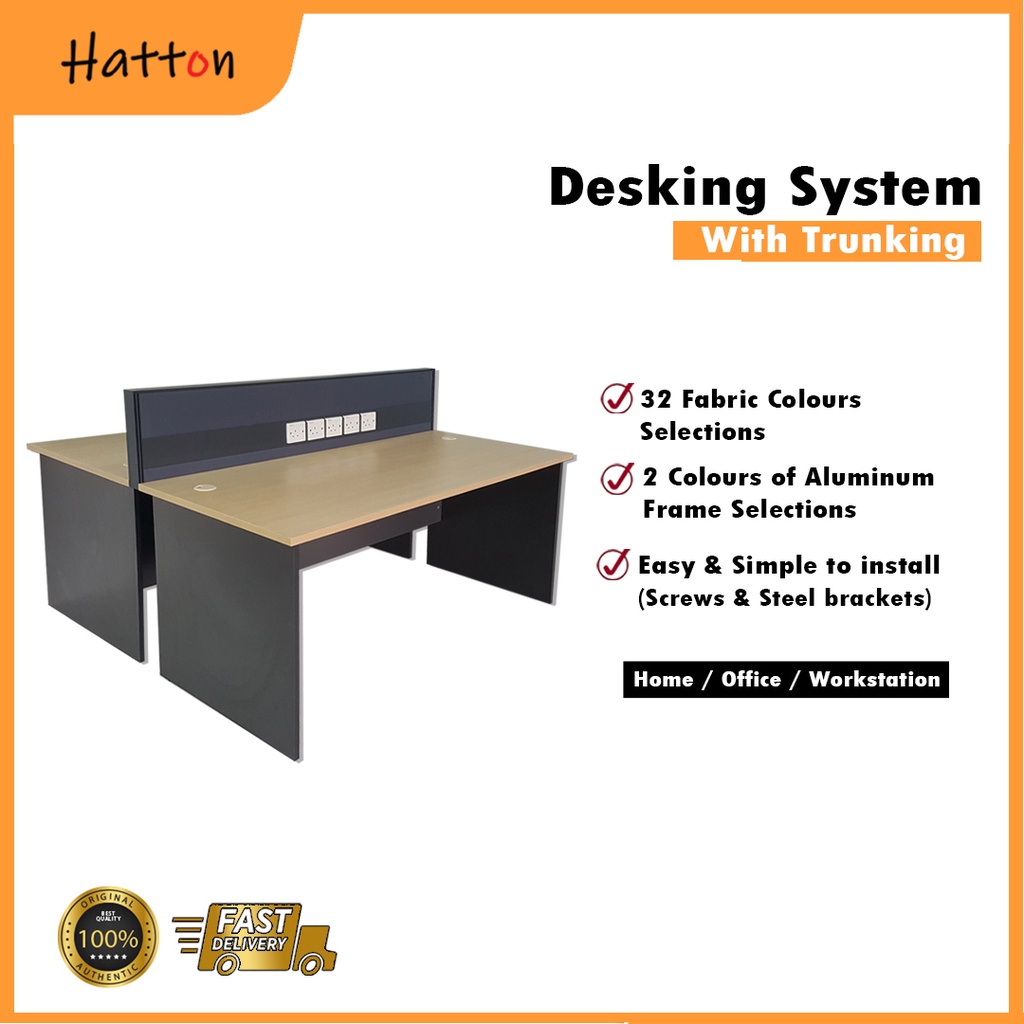 Hatton Power Socket Partitions Divider / Table Partition Desk Divider / Social Distancing