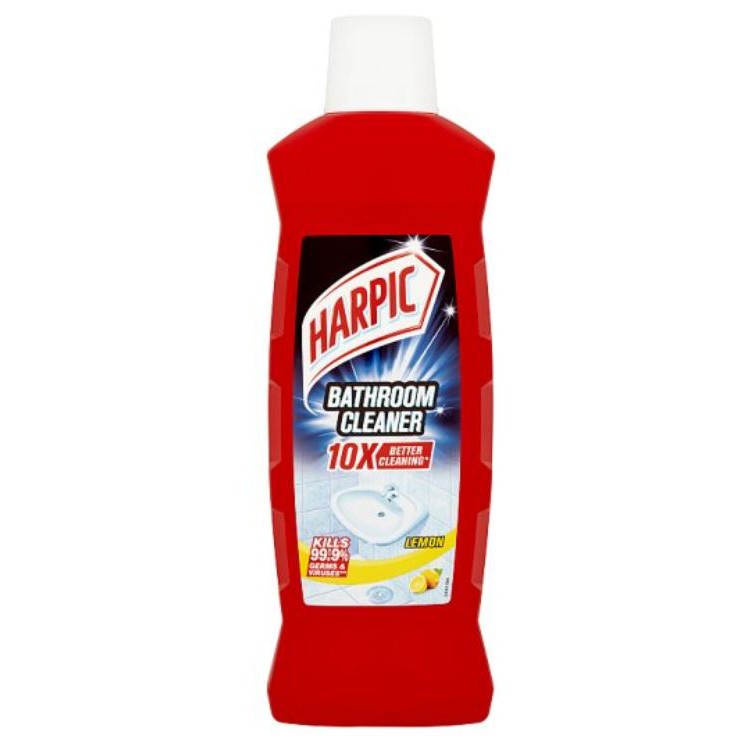 Harpic Bathroom Cleaner Lemon 360ml Shopee Malaysia