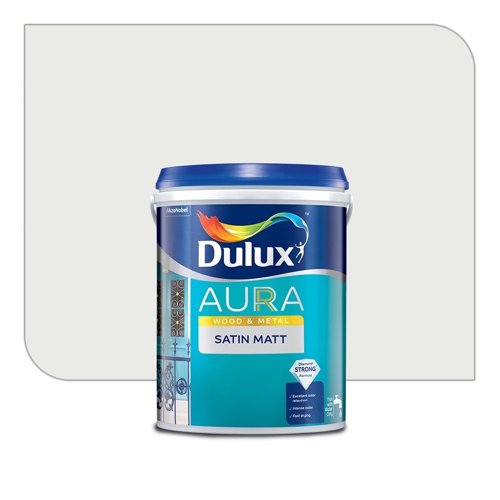 Dulux Aura Satin Matt Interior & Exterior Enamel Paint Pastel Colours
