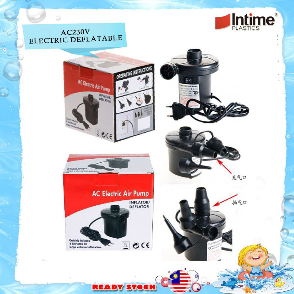 [RAYA SALE] AC230V Electrical Air Pump (Malaysia plug) For Inflatable