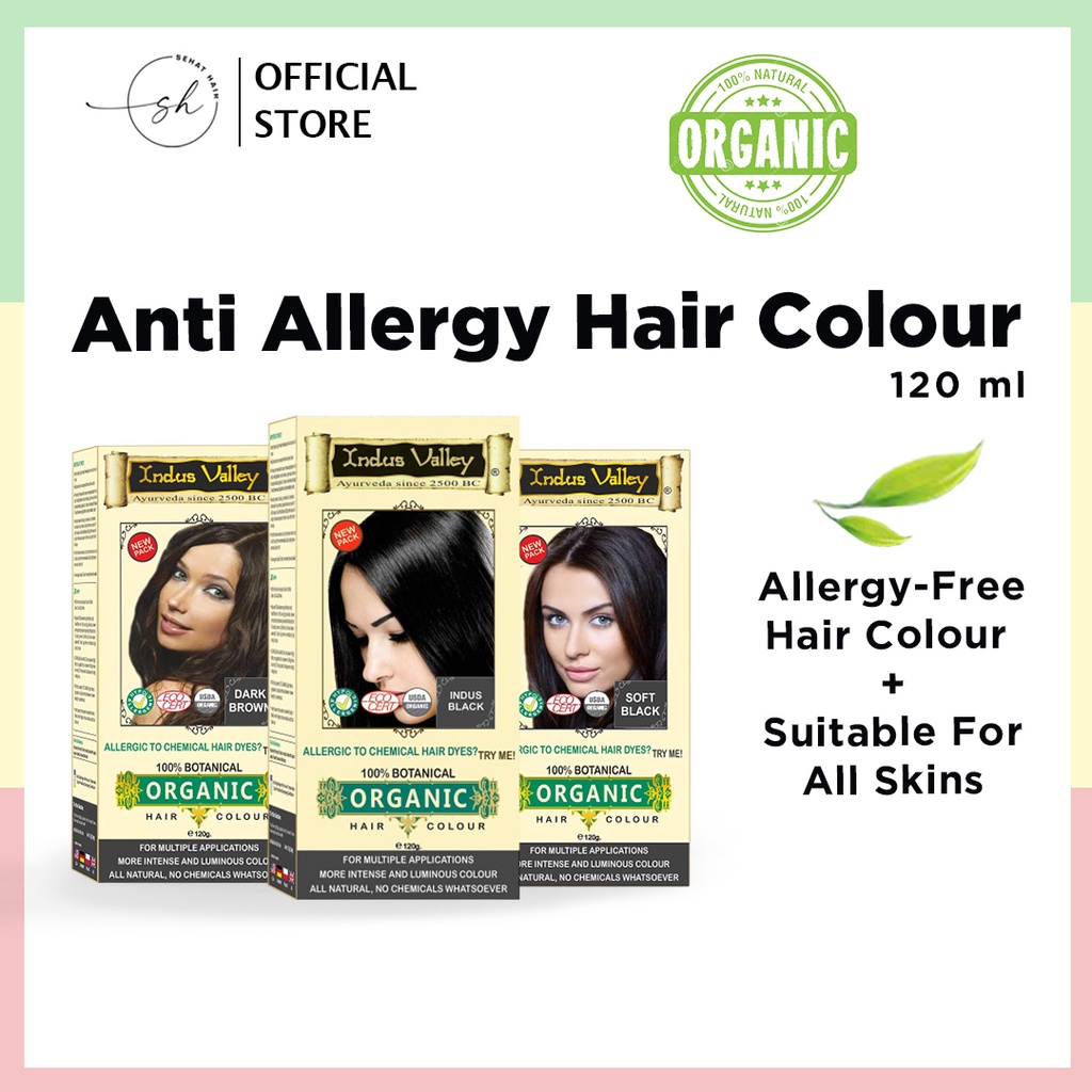 Allergy Free Hair Color. 100 Chemical Free. 1st in Malaysia INDUS