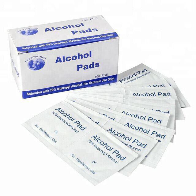 Alcohol Swab Alcohol Pad 75 Ethyl Alcohol 100pcs/box Shopee Malaysia
