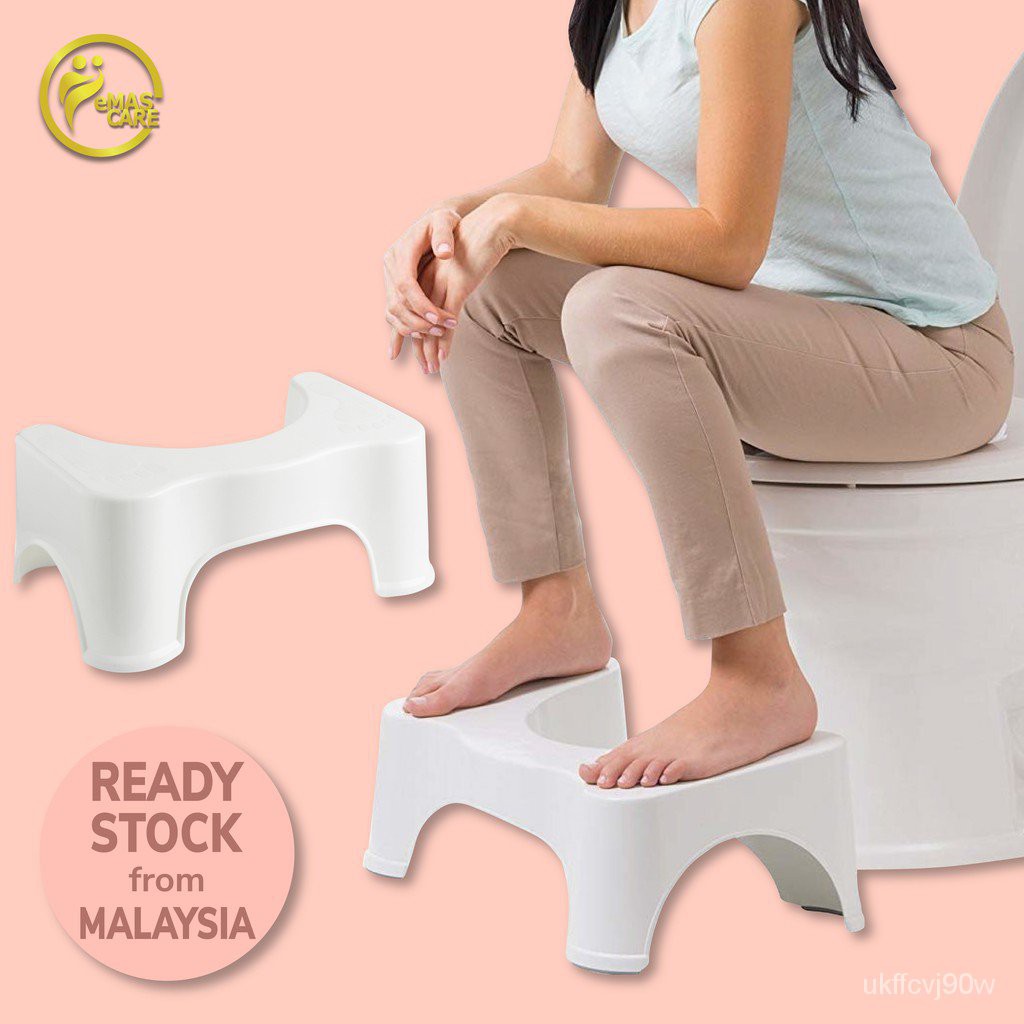 Footrest Toilet Squaty Foot Step Potty Healthy Toilet Squat Toilet
