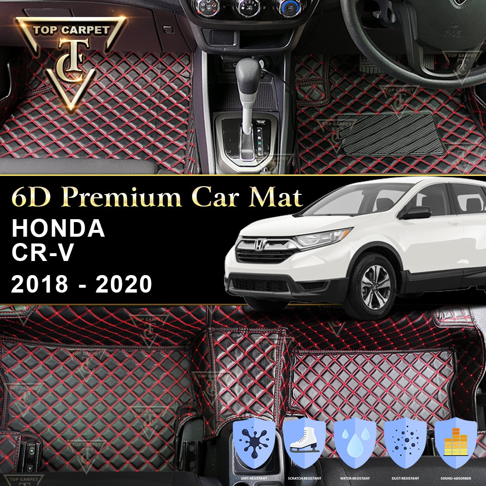 HONDA CRV CRV ( 2018 2023 ) VIP 6D CAR CARPET PU LEATHER CAR MAT