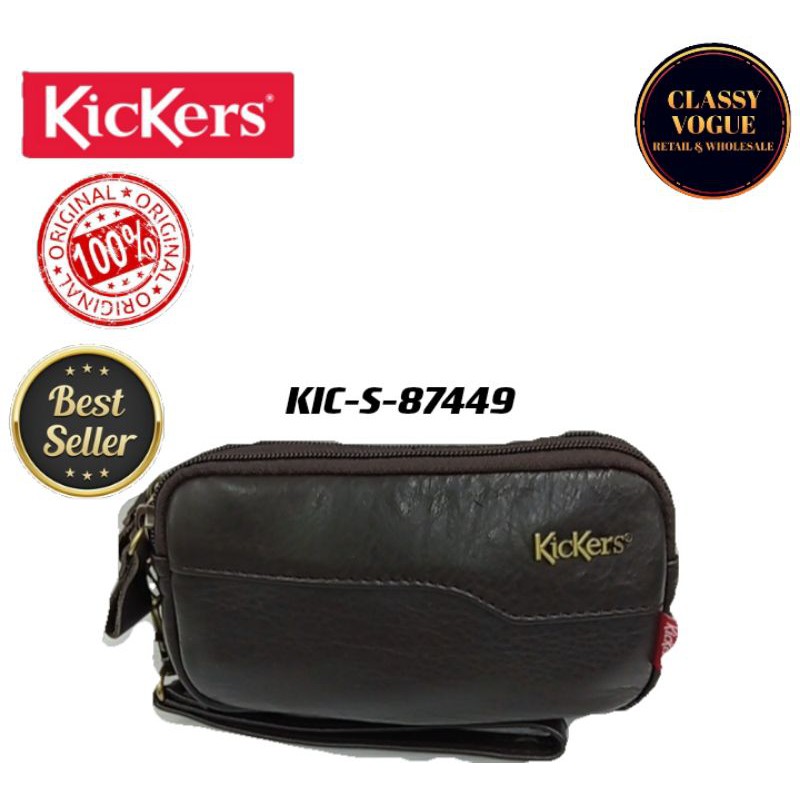 💯 original brand KicKers pouch bag Shopee Malaysia