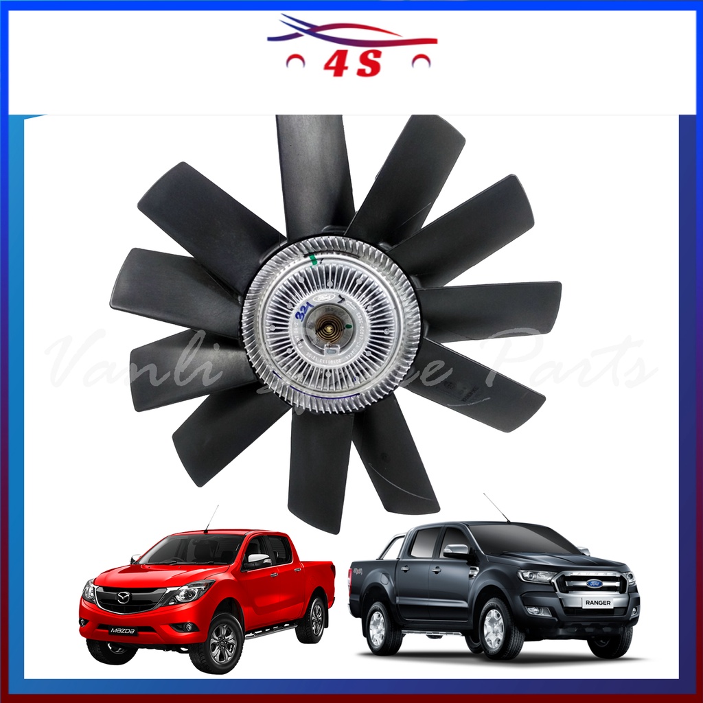 Genuine Fan Clutch and Blade for Ford Ranger T6, T7 and Mazda BT50 2