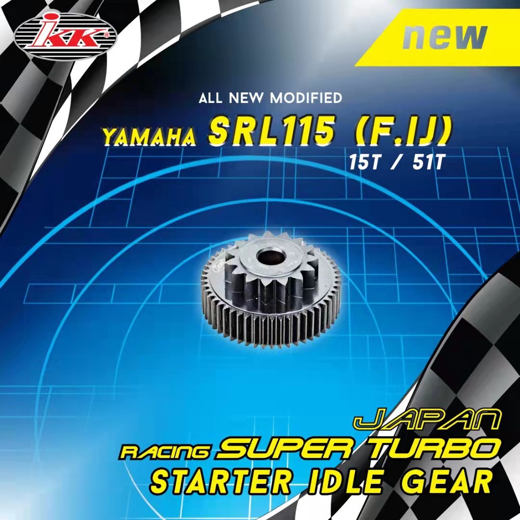 IKK RACING STARTER IDLE GEAR LAGENDA 115 / LAGENDA 115 FI / LC135