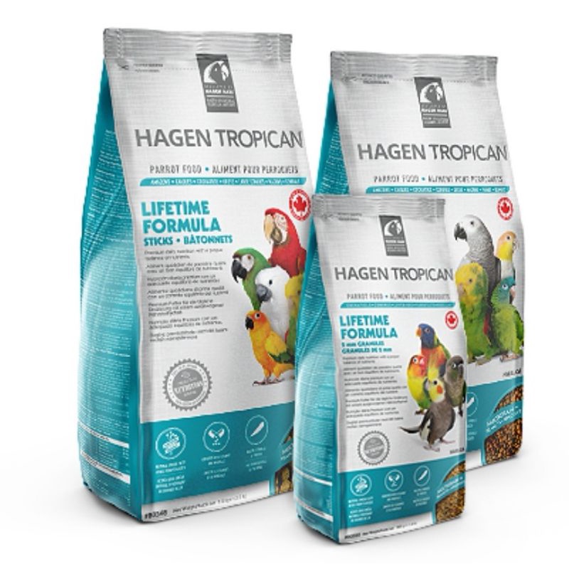 Hagen Tropical Lifetime Formula Parrot Food 820g Shopee Malaysia