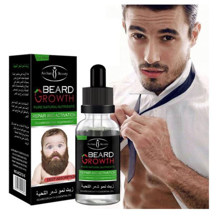 Beard and Hair Growth Oil Serum 30ml Shopee Malaysia