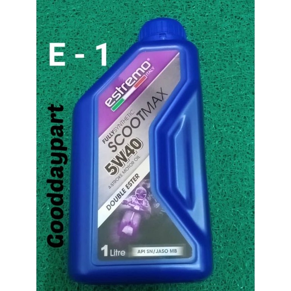 ESTREMO (1 LITER) ITALY 10W40 / 5W40 FULLYSYNTHETI SEMISYNTHETIC