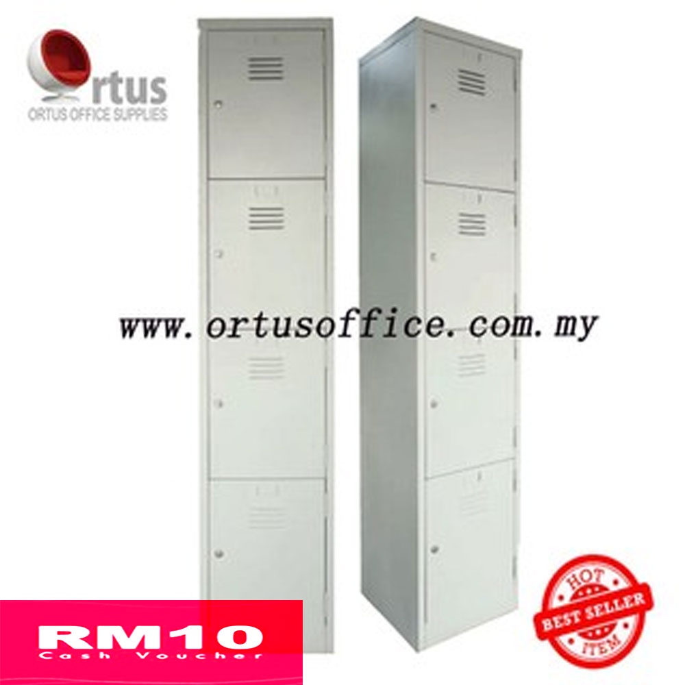 *Delivery KL & SELANGOR Only* 4 Compartment Steel Locker / Office