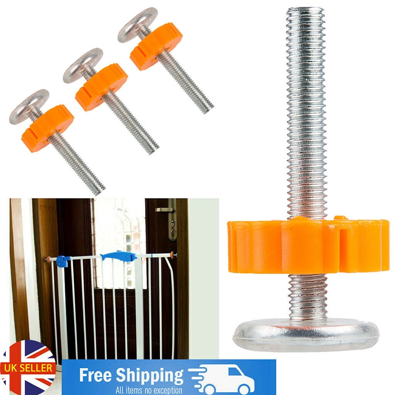 Pressure Fit Baby Safety Stairs Gate Screws Bolts Spanner Fixings Spare
