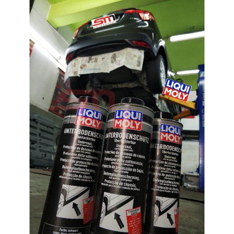 Liqui Moly Undercarriage Antirust Soundproofing Coating 3layers Package