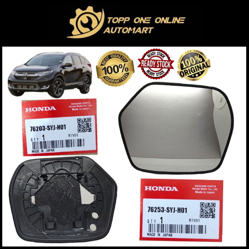 ORIGINAL HONDA CRV 2017-2023Y SIDE MIRROR GLASS | Shopee Malaysia