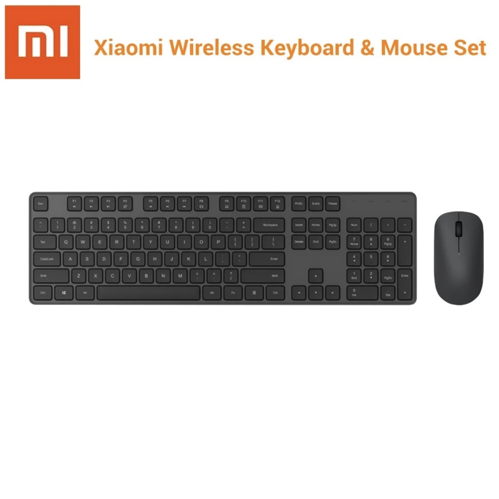 Xiaomi Wireless Keyboard Mouse Set 2.4GHz 104 Keys Portable Keyboard