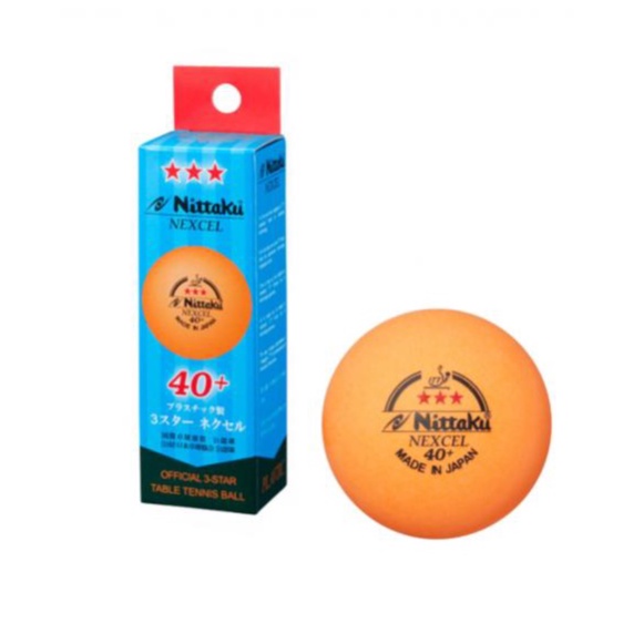 Nittaku Table Tennis Ball (NEXCEL 40+) (Original) Shopee Malaysia