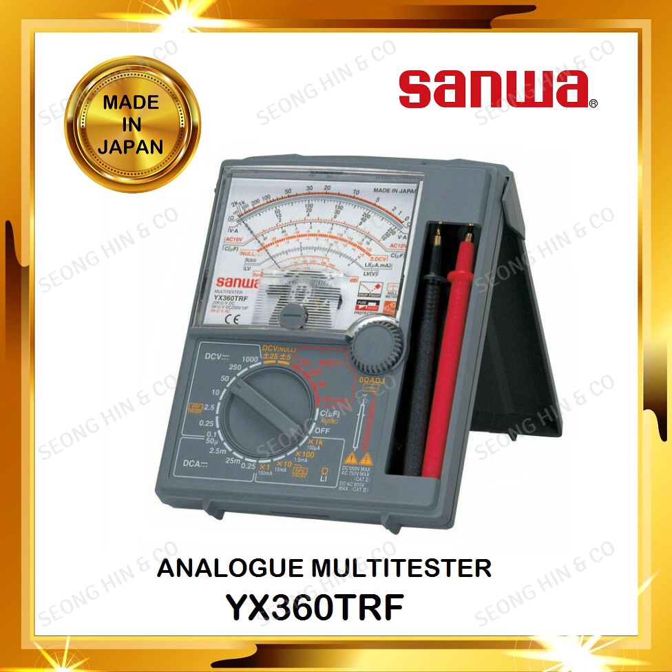 Sanwa YX360TRF Analogue Multitester / Multimeter Original MADE IN JAPAN