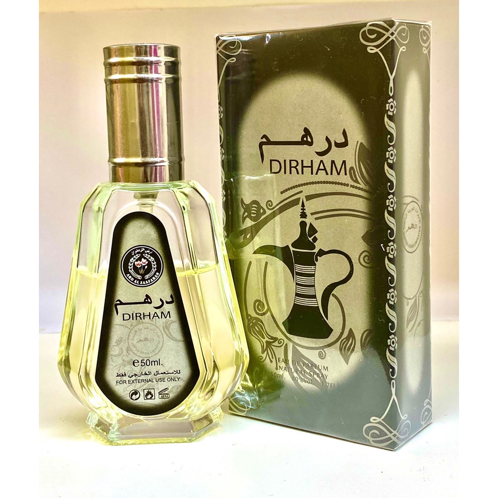 Dirham By Ard AL Zafraan 50ML Perfume For Men Arabic Perfume Halal Gift