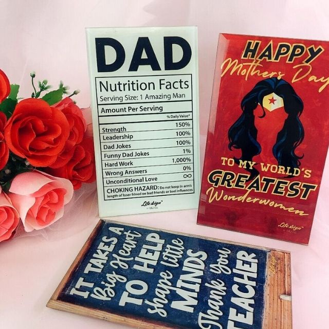 Lifesign 17x10cm Lovely Appreciate Quotes Frames Series Shopee Malaysia