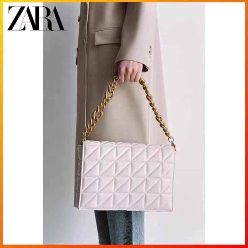 ZARA Quilted Chain Strap Shoulder Chain Bag Shopee Malaysia